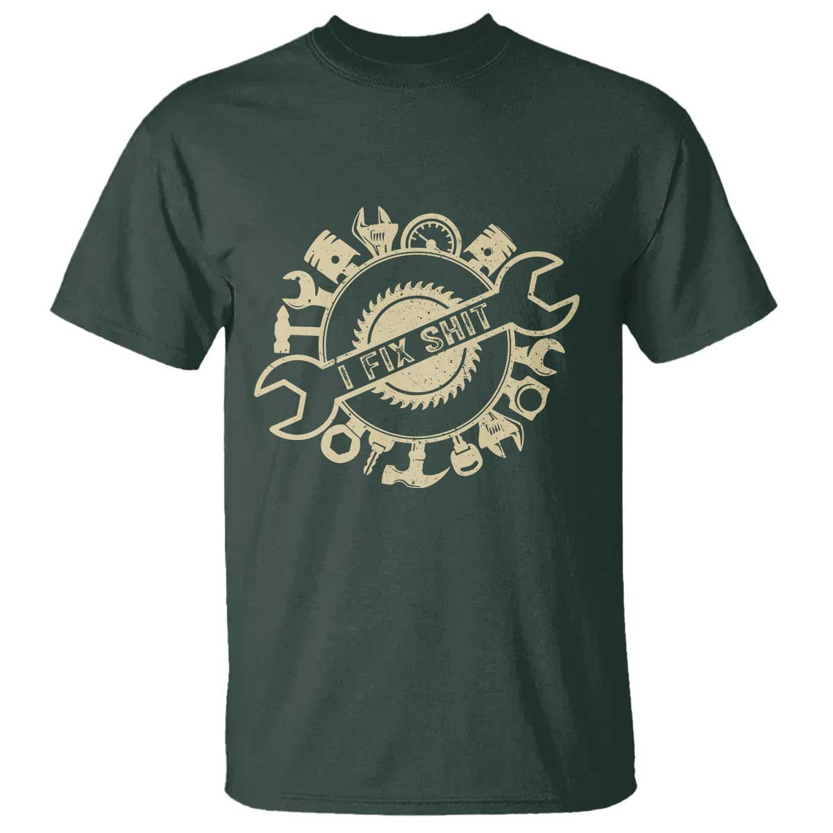 Funny Handyman Father's Day Gift T Shirt I Fix Shit