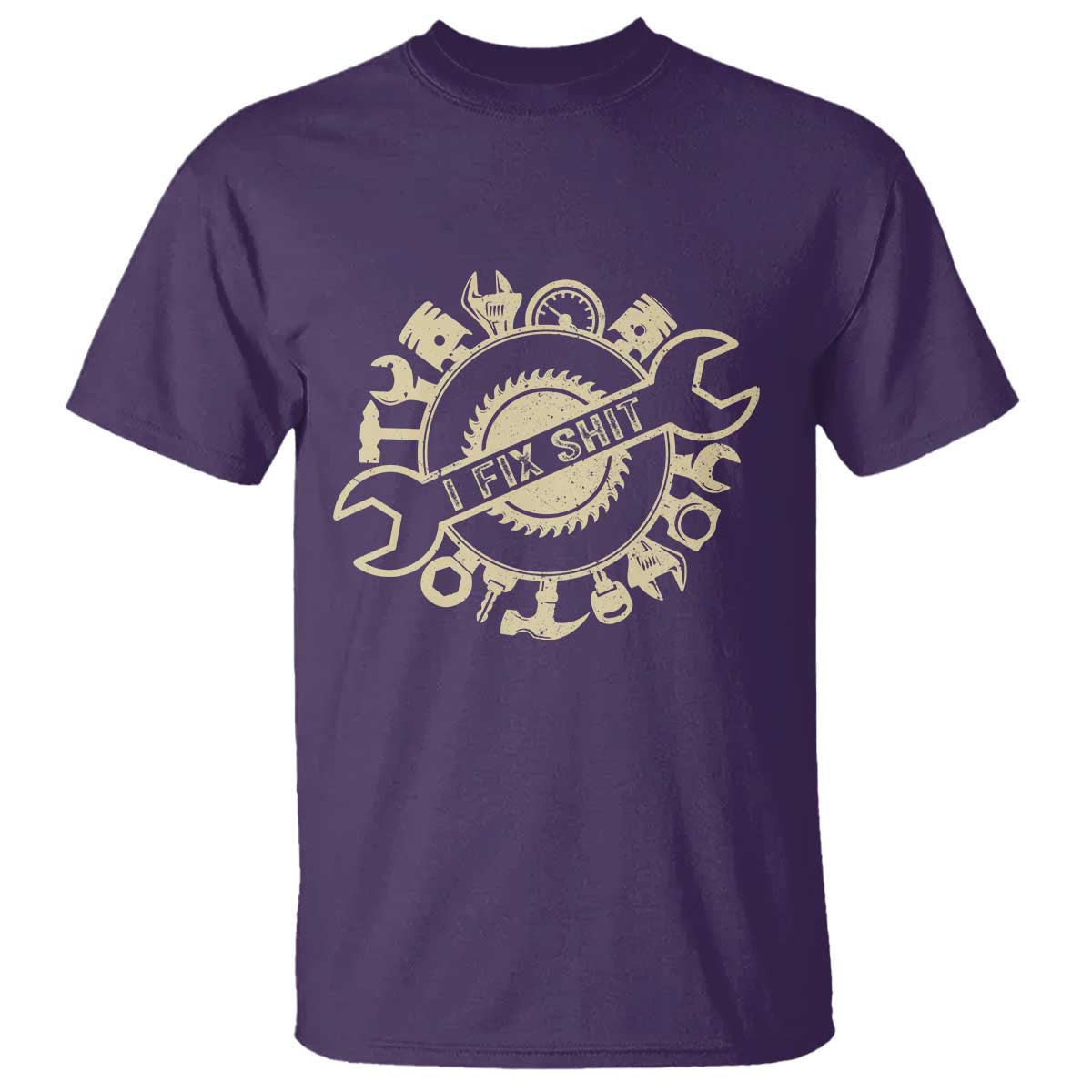 Funny Handyman Father's Day Gift T Shirt I Fix Shit