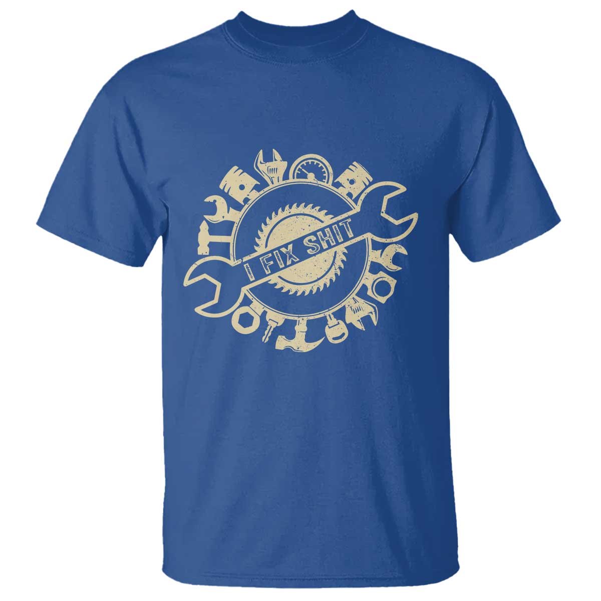 Funny Handyman Father's Day Gift T Shirt I Fix Shit