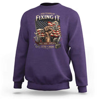 250 Years Of Fixing It Mechanic Pride Sweatshirt America 250 Anniversary Gift