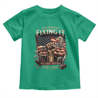 250 Years Of Fixing It Mechanic Pride Toddler T Shirt America 250 Anniversary Gift