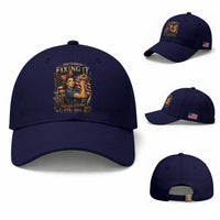 Patriotic Rosie Mechanic Feminist Pride Baseball Cap 250 Years Of Fixing It