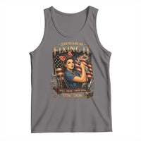 Patriotic Rosie Mechanic Feminist Pride Tank Top 250 Years Of Fixing It