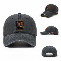 Patriotic Rosie Mechanic Feminist Pride Washed Cotton Baseball Cap 250 Years Of Fixing It