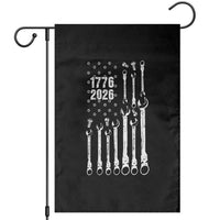 Patriotic Mechanic Gift Garden Flag American Flag Automotive Lover
