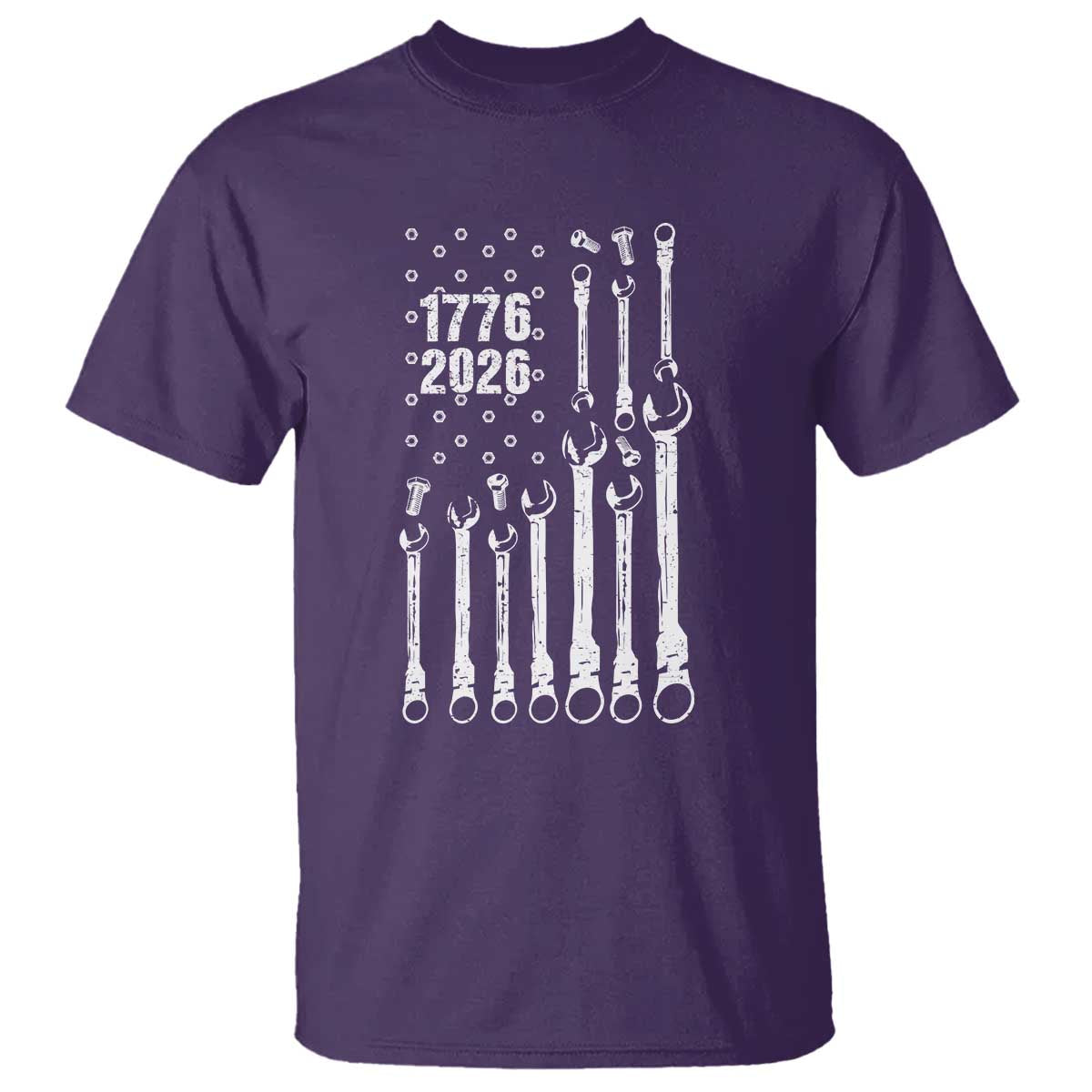 Patriotic Mechanic Gift T Shirt American Flag Automotive Lover