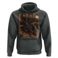 Bigfoot Mechanic Meme Hoodie Funny Sasquatch Fixing Cars