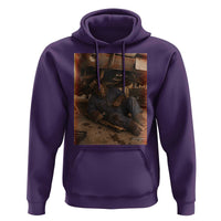 Bigfoot Mechanic Meme Hoodie Funny Sasquatch Fixing Cars