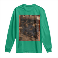 Bigfoot Mechanic Meme Long Sleeve Shirt Funny Sasquatch Fixing Cars