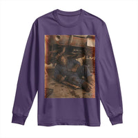 Bigfoot Mechanic Meme Long Sleeve Shirt Funny Sasquatch Fixing Cars