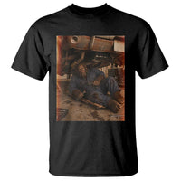 Bigfoot Mechanic Meme T Shirt Funny Sasquatch Fixing Cars