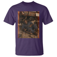 Bigfoot Mechanic Meme T Shirt Funny Sasquatch Fixing Cars