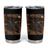 Bigfoot Mechanic Meme Tumbler Cup Funny Sasquatch Fixing Cars