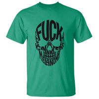Fuck Melanoma Skull Typography T Shirt Skin Cancer Warrior
