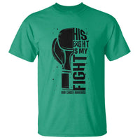 Skin Cancer Warrior Boxing Gift T Shirt His Fight My Fight