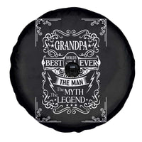 Vintage Fathers Day Gift For Grandpa Spare Tire Cover The Man The Myth The Legend