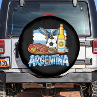 Argentine Pride Soccer And Beer Spare Tire Cover Football Fan Graphic