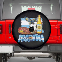 Argentine Pride Soccer And Beer Spare Tire Cover Football Fan Graphic