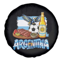 Argentine Pride Soccer And Beer Spare Tire Cover Football Fan Graphic