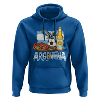 Argentine Pride Soccer And Beer Hoodie Football Fan Graphic