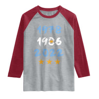 Argentina 3 Stars Champions Raglan Shirt 1978 1986 2022 Football Pride
