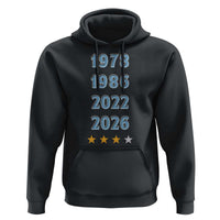 Argentina Flag Pride Soccer Hoodie 1978 1986 2022 Future Fourth Star