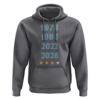 Argentina Flag Pride Soccer Hoodie 1978 1986 2022 Future Fourth Star