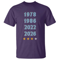 Argentina Flag Pride Soccer T Shirt 1978 1986 2022 Future Fourth Star