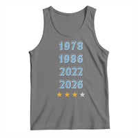 Argentina Flag Pride Soccer Tank Top 1978 1986 2022 Future Fourth Star