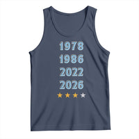Argentina Flag Pride Soccer Tank Top 1978 1986 2022 Future Fourth Star