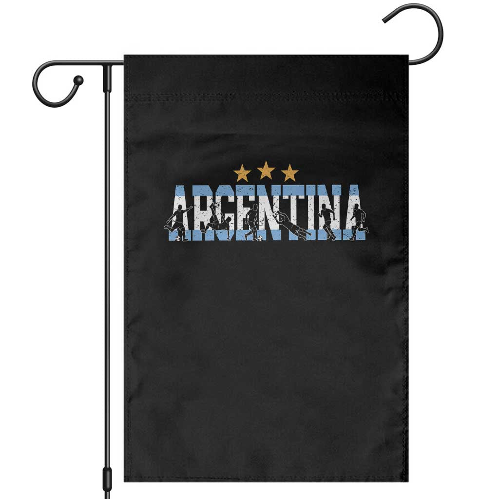 Proud Argentina Futbol Supporter National Pride Gift Garden Flag