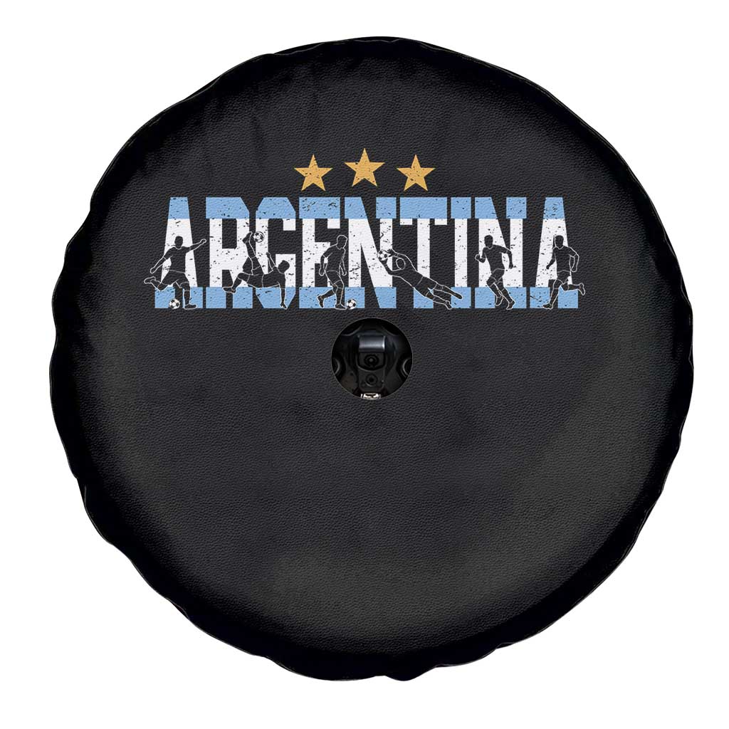 Proud Argentina Futbol Supporter National Pride Gift Spare Tire Cover