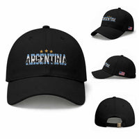 Proud Argentina Futbol Supporter National Pride Gift Baseball Cap