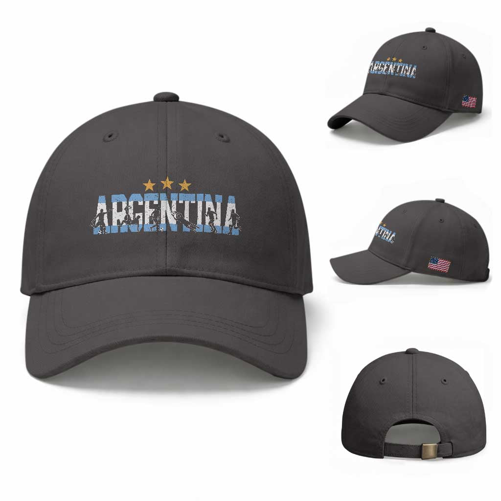 Proud Argentina Futbol Supporter National Pride Gift Baseball Cap