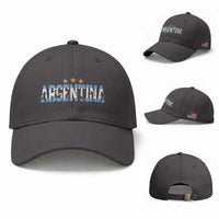Proud Argentina Futbol Supporter National Pride Gift Baseball Cap