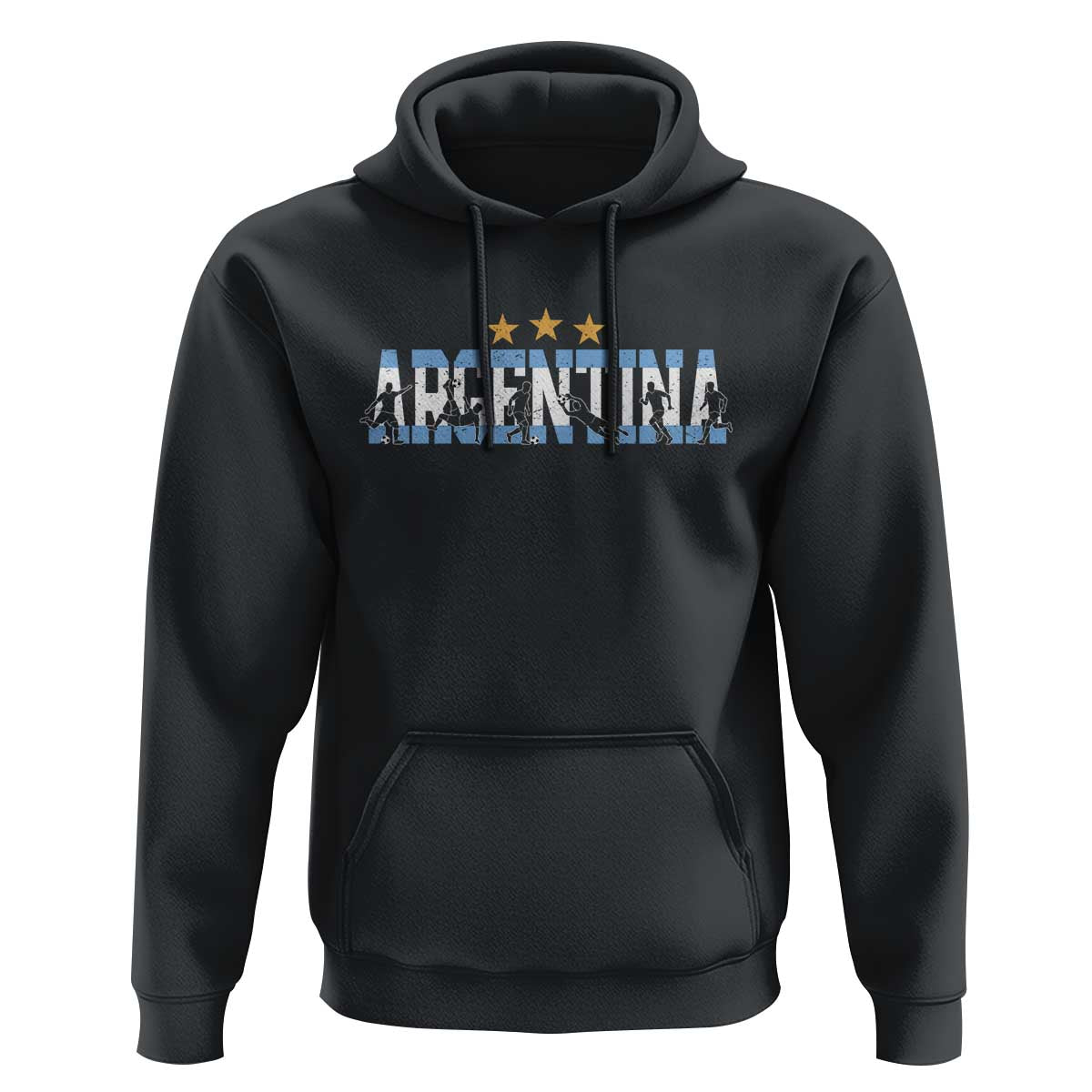 Proud Argentina Futbol Supporter National Pride Gift Hoodie