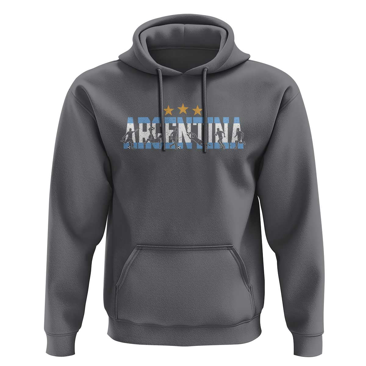 Proud Argentina Futbol Supporter National Pride Gift Hoodie