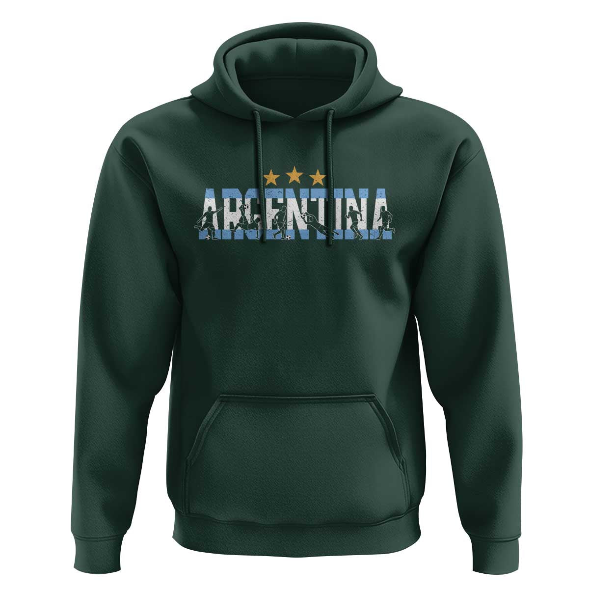 Proud Argentina Futbol Supporter National Pride Gift Hoodie