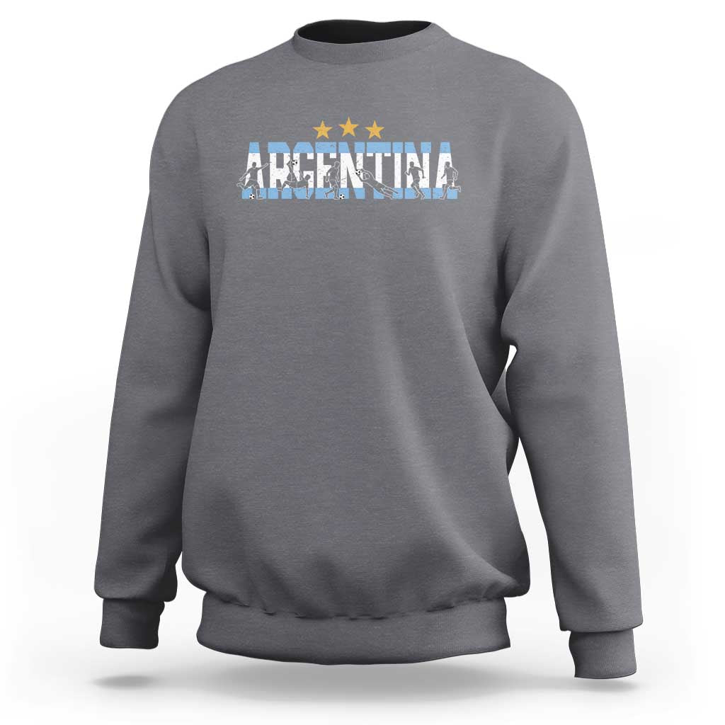 Proud Argentina Futbol Supporter National Pride Gift Sweatshirt