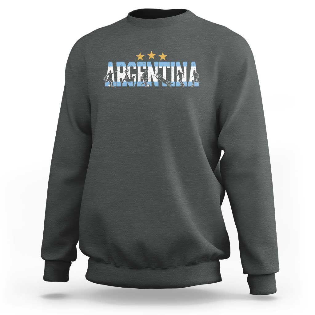 Proud Argentina Futbol Supporter National Pride Gift Sweatshirt
