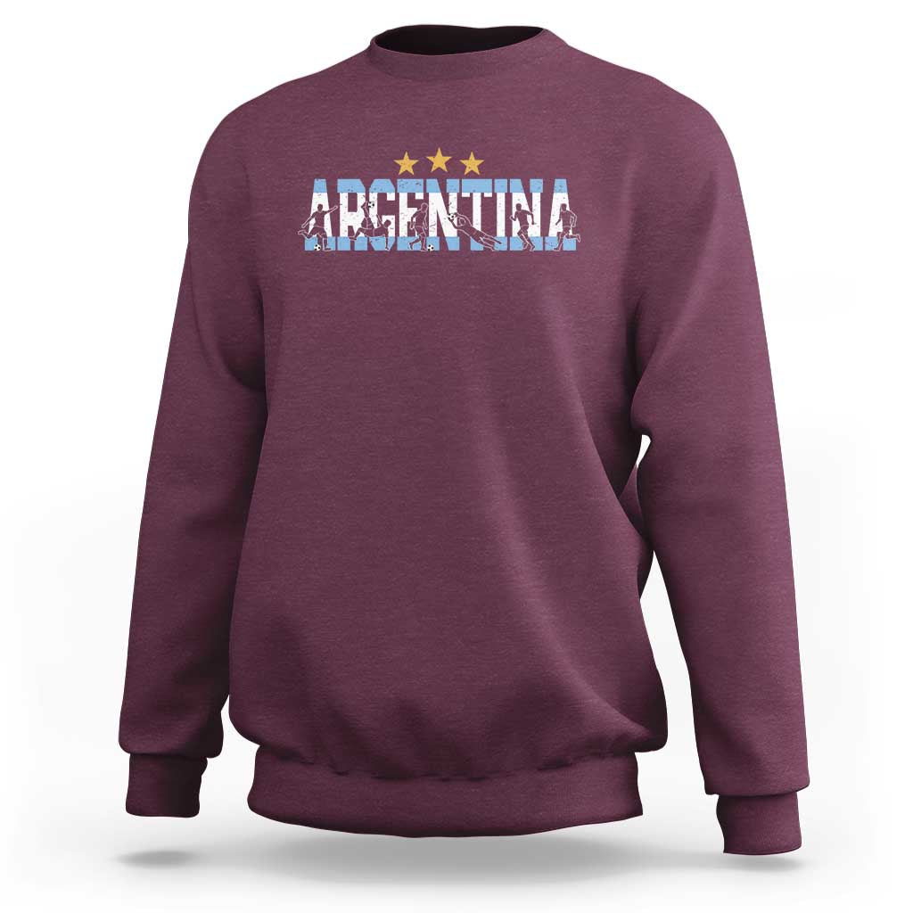 Proud Argentina Futbol Supporter National Pride Gift Sweatshirt
