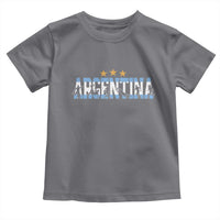 Proud Argentina Futbol Supporter National Pride Gift Toddler T Shirt