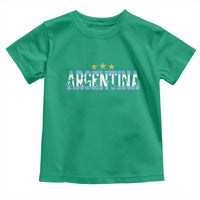 Proud Argentina Futbol Supporter National Pride Gift Toddler T Shirt