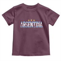 Proud Argentina Futbol Supporter National Pride Gift Toddler T Shirt