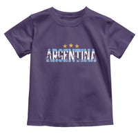 Proud Argentina Futbol Supporter National Pride Gift Toddler T Shirt
