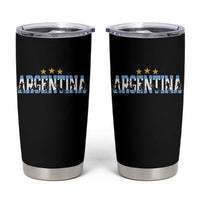 Proud Argentina Futbol Supporter National Pride Gift Tumbler Cup
