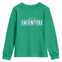 Proud Argentina Futbol Supporter National Pride Gift Youth Sweatshirt