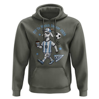 Funny Goat Football Lover Hoodie Off To Watch Argentina Soccer 2026