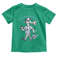 Funny Goat Football Lover Toddler T Shirt Off To Watch Argentina Soccer 2026