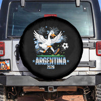 Funny Argentina Soccer Goose Spare Tire Cover Football Fan Graphic
